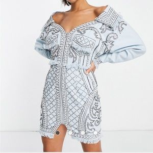 Denim Pearl ASOS Dress